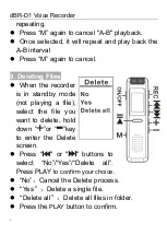 Preview for 10 page of dB9PRO dBR-D1 User Manual