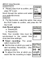 Preview for 16 page of dB9PRO dBR-D1 User Manual