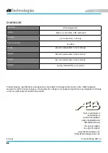 Preview for 60 page of dBTechnologies ES 1203 User Manual