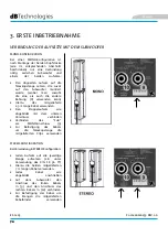 Preview for 70 page of dBTechnologies ES 1203 User Manual