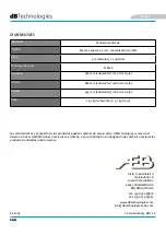 Preview for 144 page of dBTechnologies ES 1203 User Manual