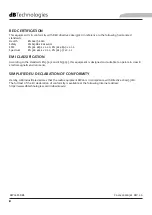 Preview for 2 page of dBTechnologies RW16 BS User Manual