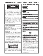 Preview for 2 page of dbx DriveRack 4800 User Manual