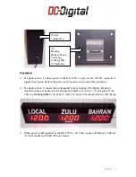 Preview for 2 page of DC-Digital DC-25TZ-3 Instructions For Operating And Installing