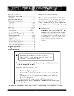 Preview for 2 page of DCS 30 inch Care And Use Manual