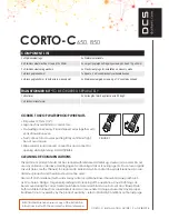 Preview for 4 page of DCS Corto-C 650 Installation Manual