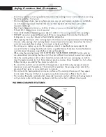 Preview for 5 page of DCS WD-27BK Use And Care Manual