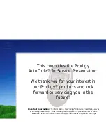 Preview for 39 page of DDI prodigy autocode User Manual