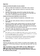 Preview for 3 page of DDS BTT1000 Quick Start Manual