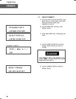 Preview for 56 page of De La Rue MACH 6 User Manual