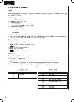 Preview for 66 page of Dea 220H Operating Instructions And Warnings