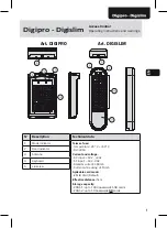 Preview for 11 page of Dea Digipro Operating Instructions And Warnings