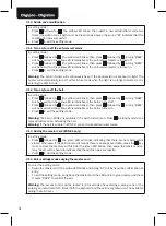 Preview for 16 page of Dea Digipro Operating Instructions And Warnings