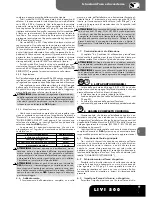 Preview for 7 page of Dea LIVI 500 Operating Instructions Manual