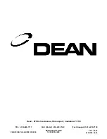 Preview for 25 page of Dean Electric Fryer Installation & Operation Manual