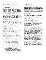 Preview for 4 page of DEC PHOENIX 300 Operation & Service Instructions