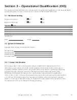 Preview for 10 page of Decagon Devices AquaLab 4TE Installation Qualification/Operational Qualification Protocols And Instructions