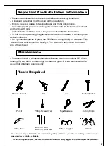 Preview for 2 page of decina Cascade 1000 Instruction Manual