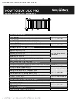 Preview for 6 page of DECKORATORS ALX CLASSIC Tech Manual