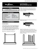 Preview for 51 page of DECKORATORS ALX CLASSIC Tech Manual