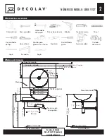 Preview for 12 page of Decolav 1112T Series Product Description