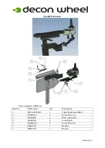 Preview for 3 page of Decon wheel MED3099 Assembly Instructions