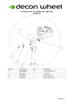 Preview for 5 page of Decon wheel MED3099 Assembly Instructions