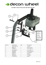 Preview for 3 page of Decon wheel MED3306 Assembly Instructions