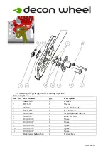 Preview for 2 page of Decon wheel Rehatec Galileo Assembly Instructions Manual