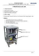 Preview for 9 page of deconta C110 L 110V Instruction Manual