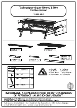 Décor et Jardin 11333-X00 Instructions preview