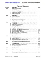 Preview for 3 page of decrane aerospace DVD-9101-201 Series Installation And Operation Manual