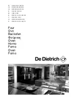 Preview for 27 page of DeDietrich DME1188X User Manual