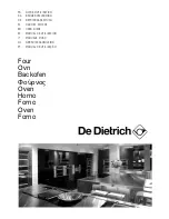 Preview for 105 page of DeDietrich DME1188X User Manual