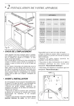 Preview for 9 page of DeDietrich dpi7602bm Manual For Installation And Use