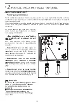 Preview for 14 page of DeDietrich dpi7602bm Manual For Installation And Use