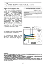 Preview for 45 page of DeDietrich dpi7602bm Manual For Installation And Use