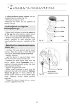 Preview for 49 page of DeDietrich dpi7602bm Manual For Installation And Use