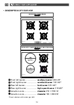 Preview for 54 page of DeDietrich DTI 1127 X Manual For Installation And Use