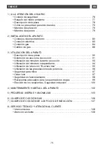 Preview for 75 page of DeDietrich DTI 1127 X Manual For Installation And Use