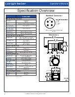 Preview for 2 page of DeepSea Power & Light SEACAM Operator'S Manual