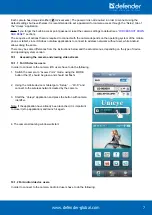 Preview for 7 page of Defender Multicam WF-10HD Manual