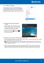 Preview for 17 page of Defender Multicam WF-10HD Manual