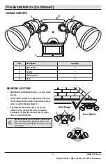 Preview for 5 page of Defiant 747373 Use And Care Manual