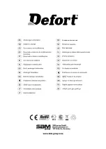 Preview for 52 page of Defort 98299762 User Manual