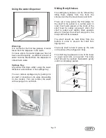 Preview for 22 page of Defy DFF402 Instruction Manual