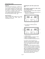 Preview for 22 page of Defy DFF416 Instruction Manual