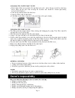 Preview for 13 page of Defy KOMBOMAID 1100 Owner'S Manual