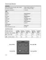 Preview for 5 page of Defy SGG 51001 NB User Manual