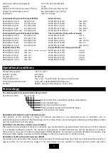 Preview for 4 page of DEGA NS CL III LCD Series Instruction Manual